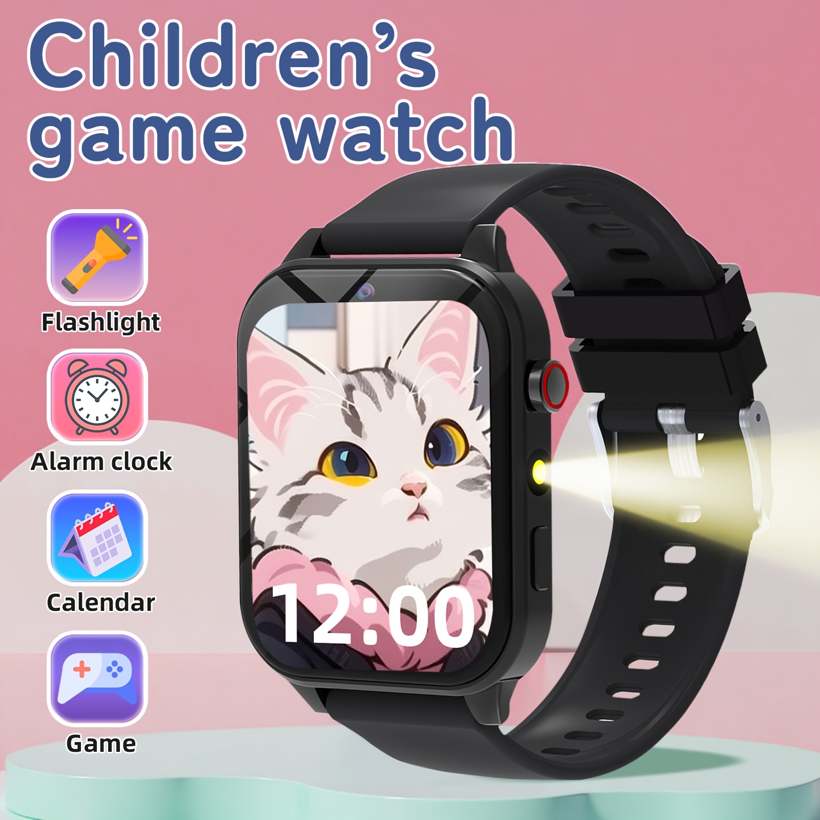 Kids Education Tablets - Relógio Inteligente para Crianças com Jogos