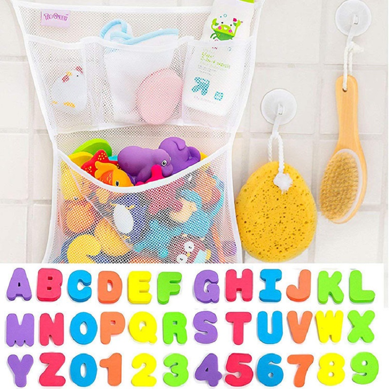 Number Puzzle Foam - Brinquedo de Banho Quebra-Cabeça para Bebês,
