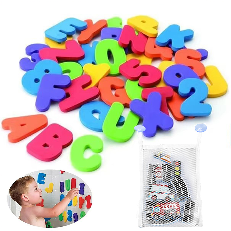 Number Puzzle Foam - Crianças brinquedos de banho espuma diversão