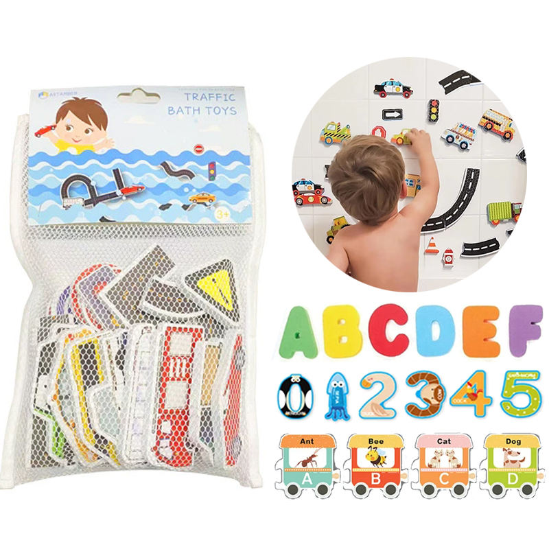 Number Puzzle Foam - Brinquedos de banho do bebê número