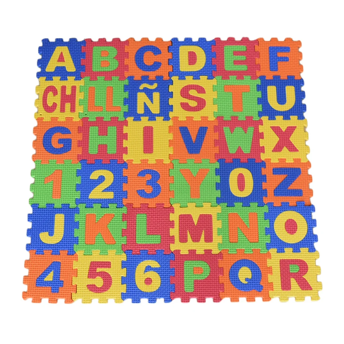 Number Puzzle Foam - Tapetes de jogo 36 pçs 9cm