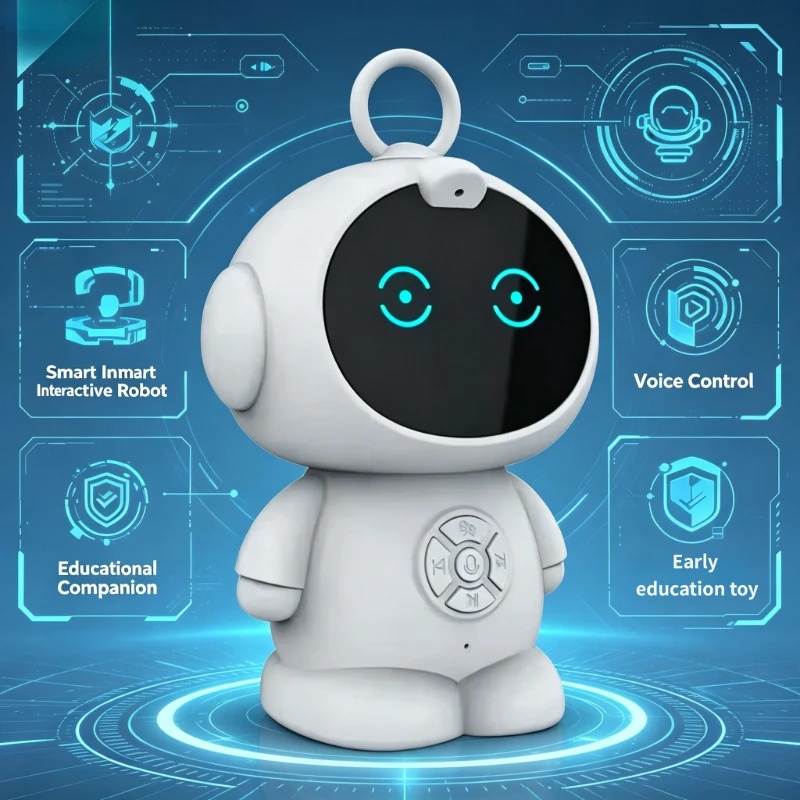 Kids Early Education - Robô Inteligente com IA e WiFi