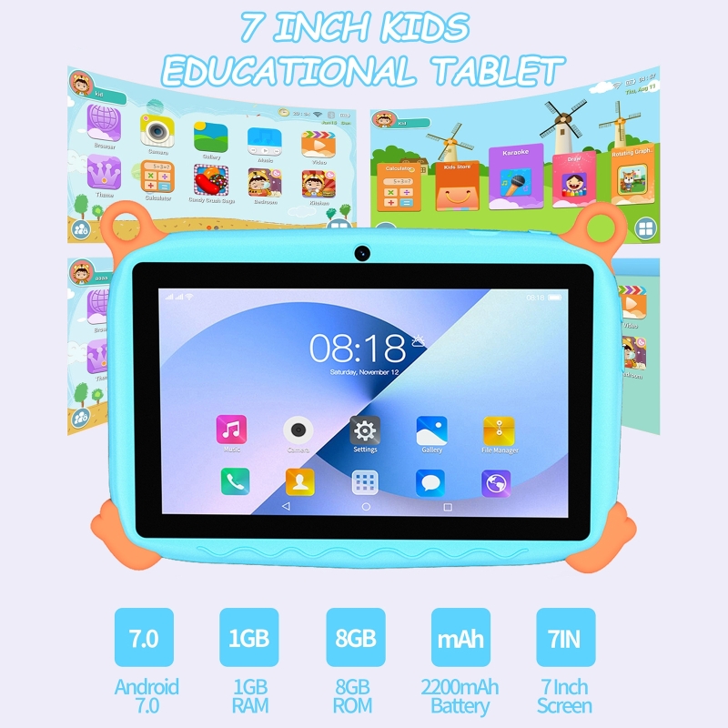 Kids Early Education - Tablet infantil com ecrã de 7