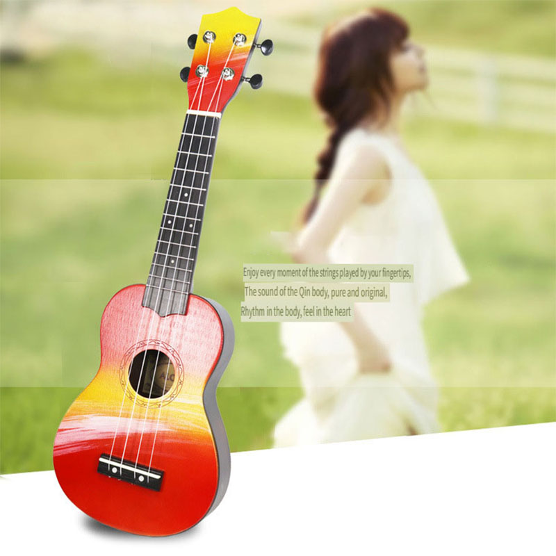 Ukulele Colorido de 21 Polegad - Kids Education Uk avaliação e preço