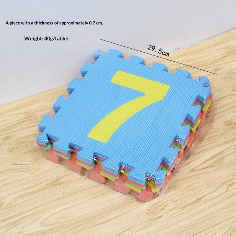 Tapete de Atividades para Bebê - Number Puzzle Foam avaliação e preço