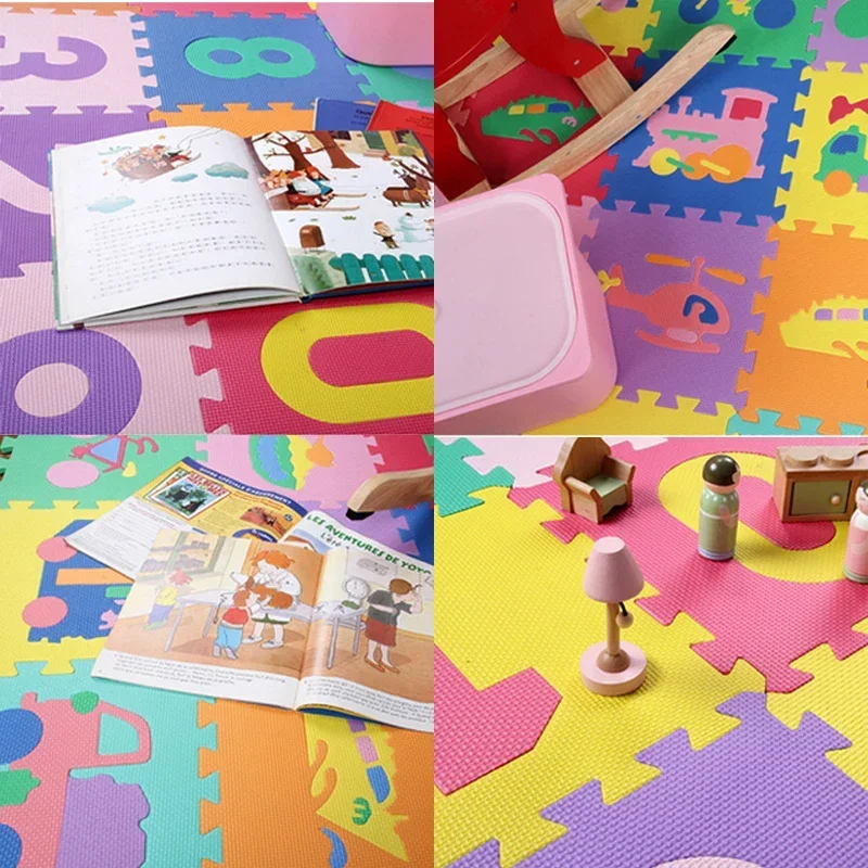 Tapete de Atividades para Bebê - Number Puzzle Foam avaliação e preço