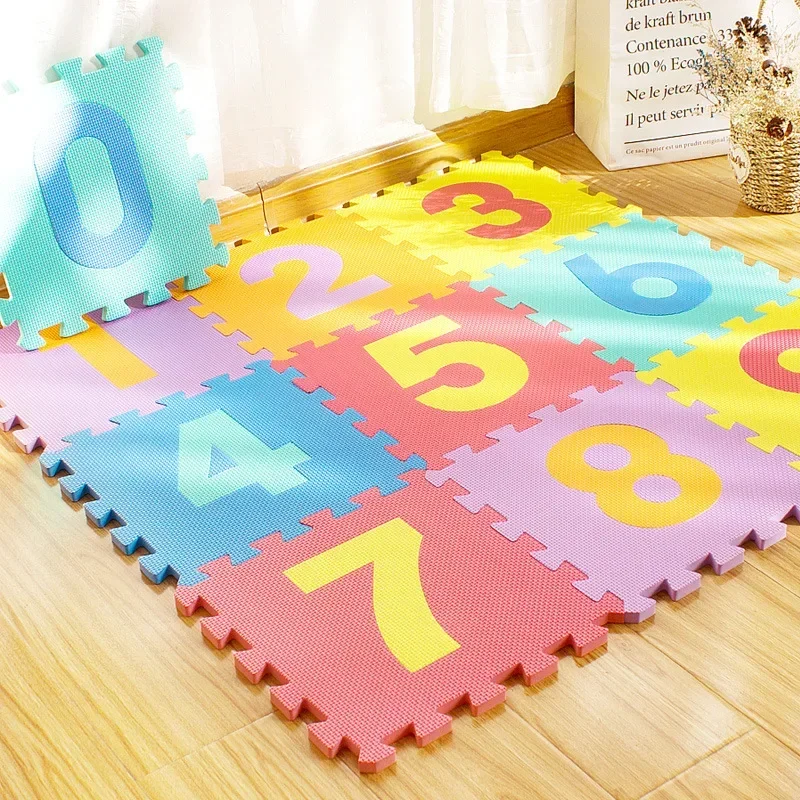 Tapete de Atividades para Bebê - Number Puzzle Foam avaliação e preço