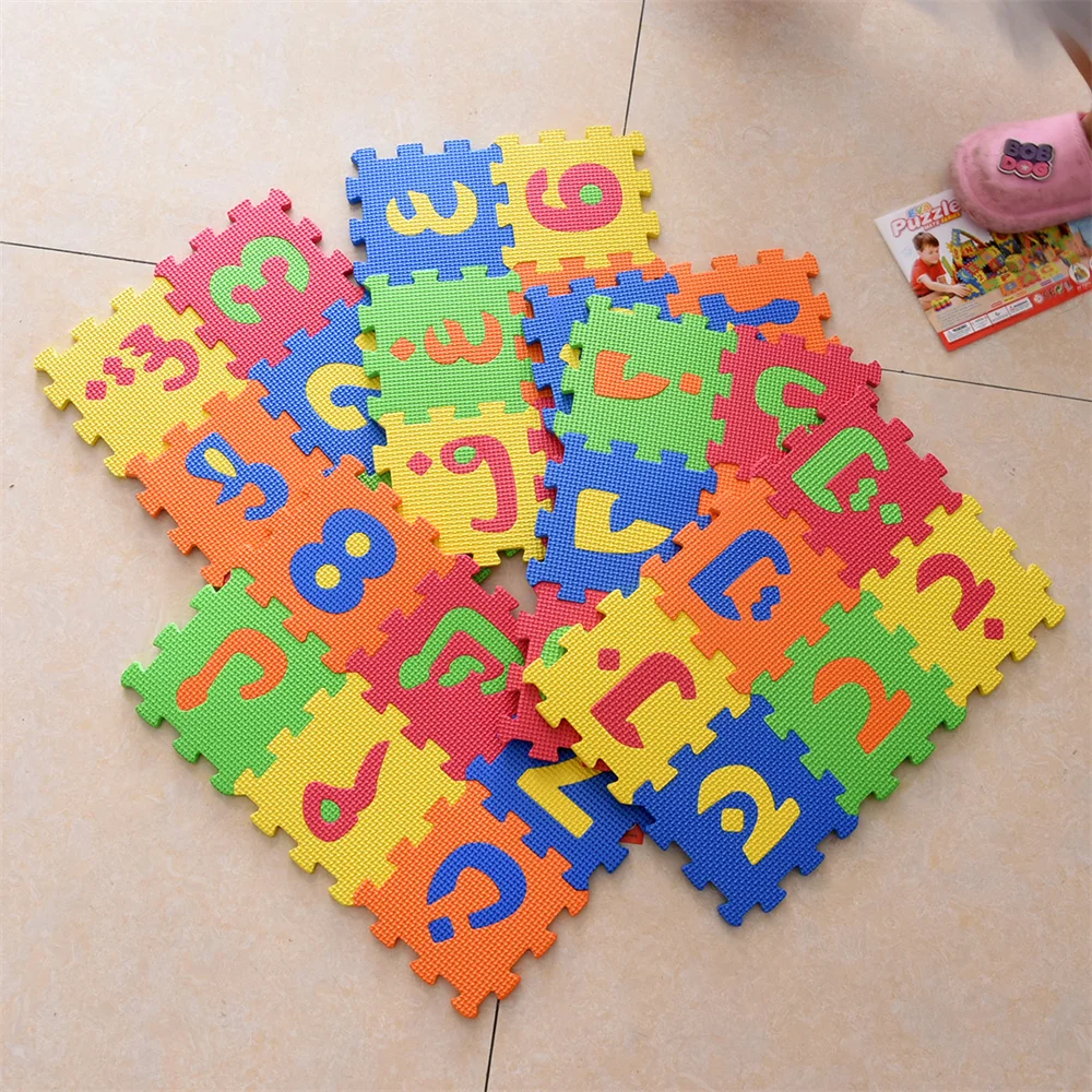 Tapete de jogo de espuma árabe - Number Puzzle Foam avaliação e preço