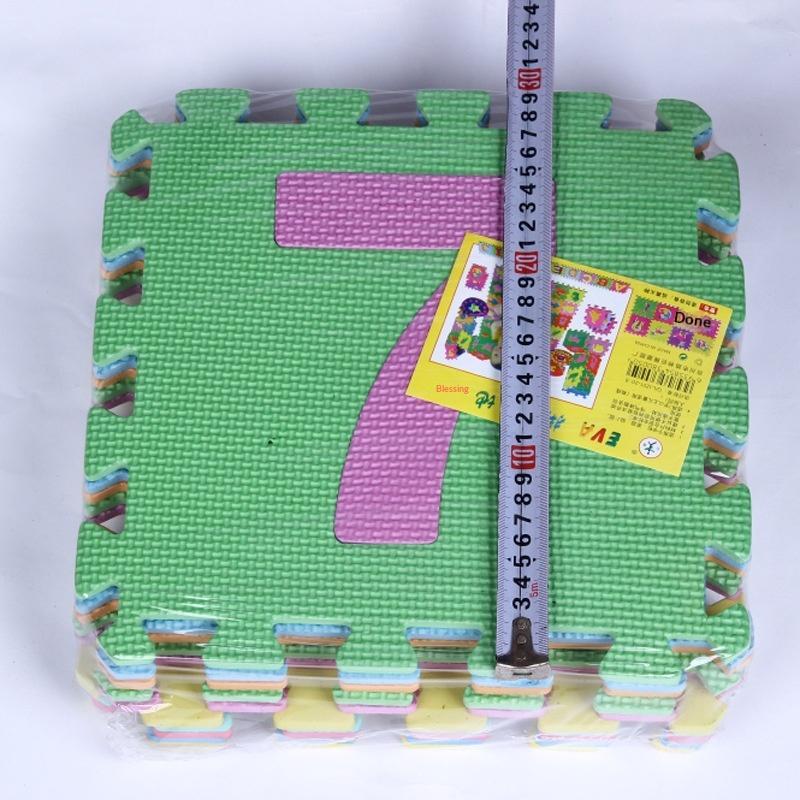 Tapete de espuma PE atóxico co - Number Puzzle Foam avaliação e preço
