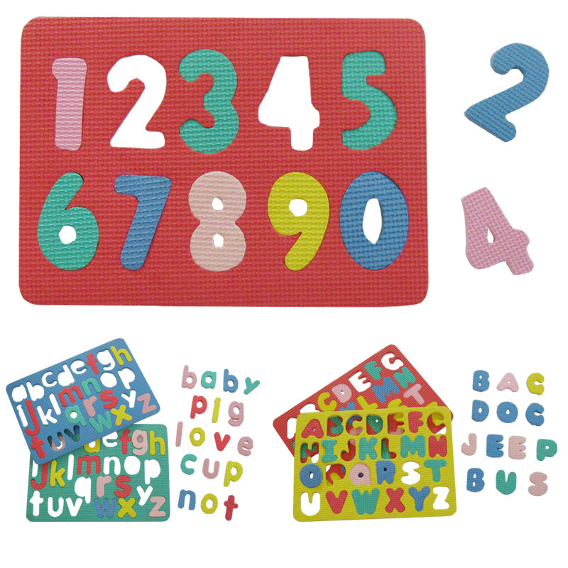 Crianças alfabéticas número ar - Number Puzzle Foam avaliação e preço