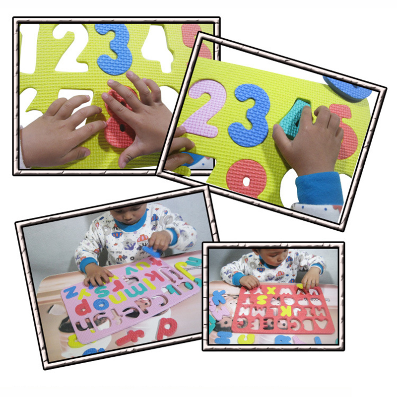 Crianças alfabéticas número ar - Number Puzzle Foam avaliação e preço