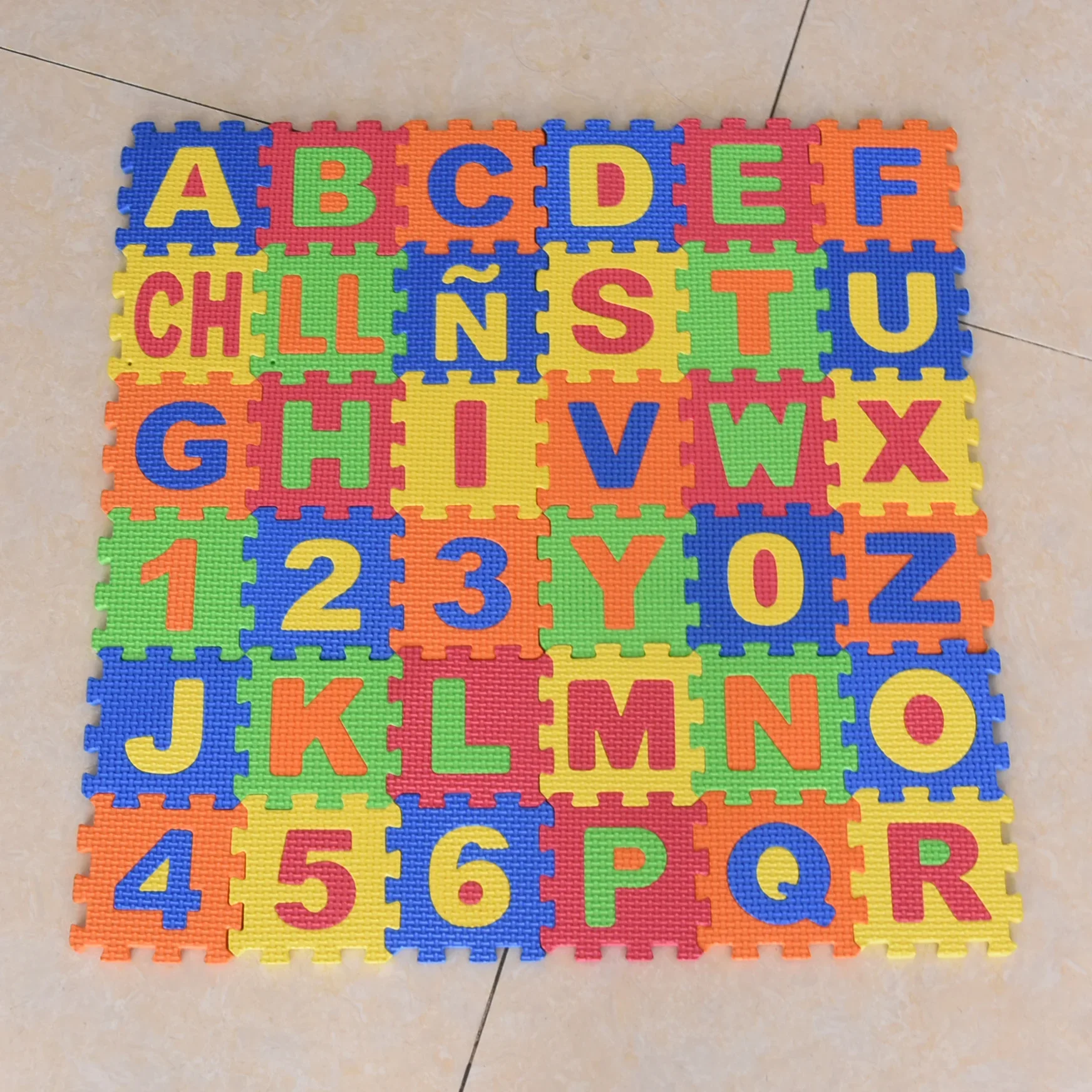 Tapetes de jogo 36 pçs 9cm núm - Number Puzzle Foam avaliação e preço