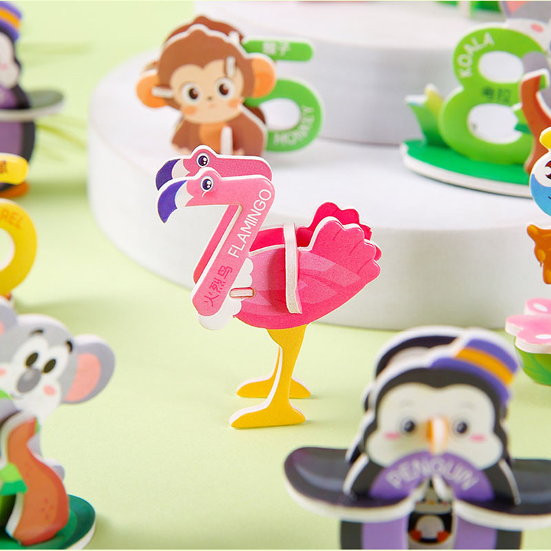 3d dos desenhos animados númer - Number Puzzle Foam avaliação e preço