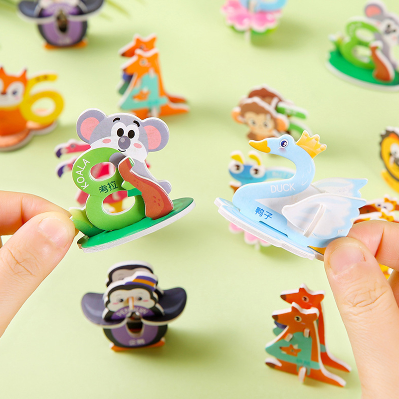 20 pçs dos desenhos animados a - Number Puzzle Foam avaliação e preço